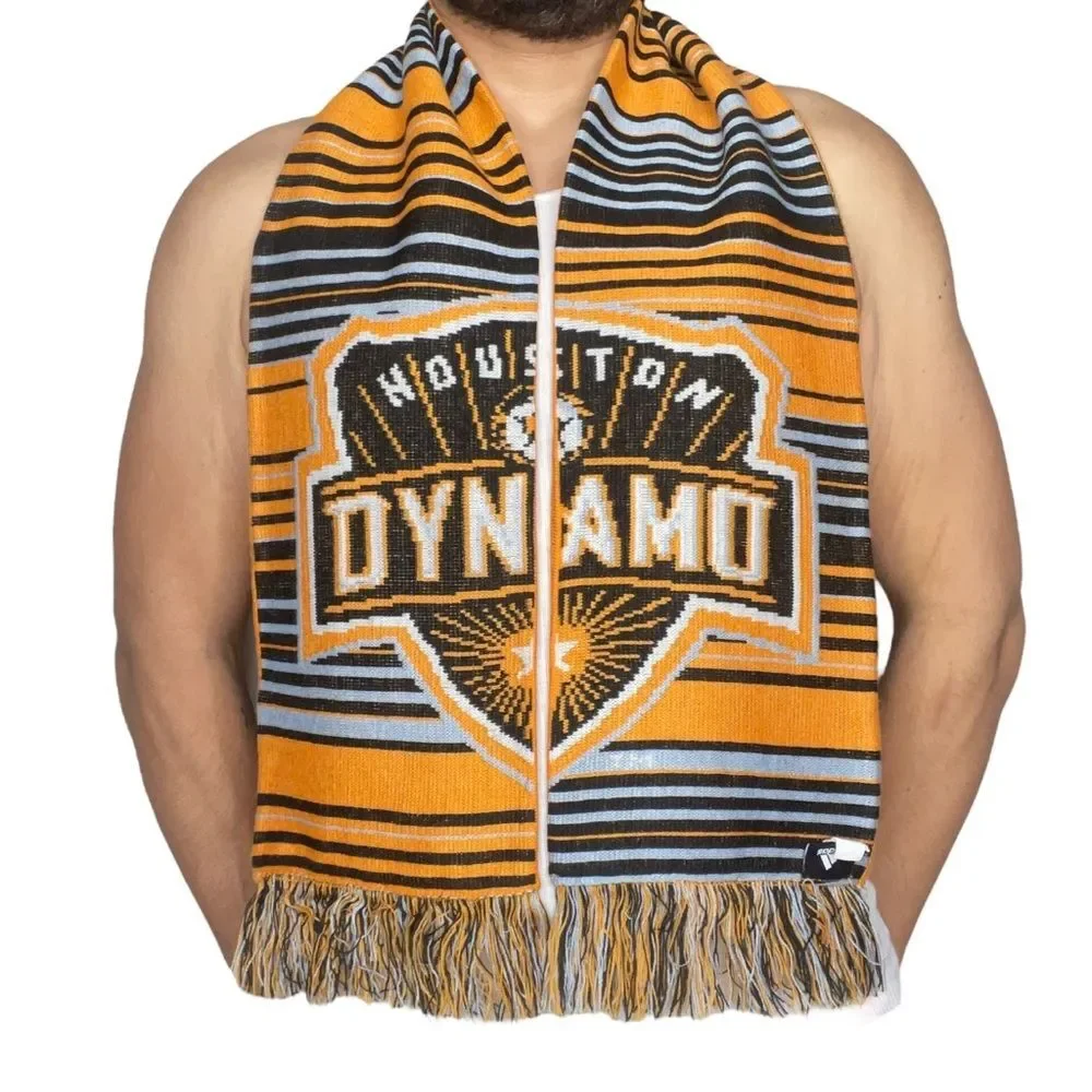 adidas Houston Dynamo Soccer Scarf Forever Orange MLS 56